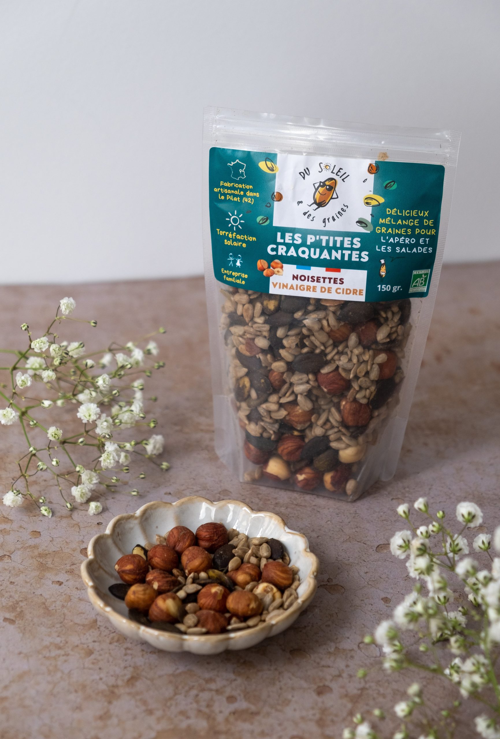 Les P'tites Craquantes Noisettes (Sachet 150g)