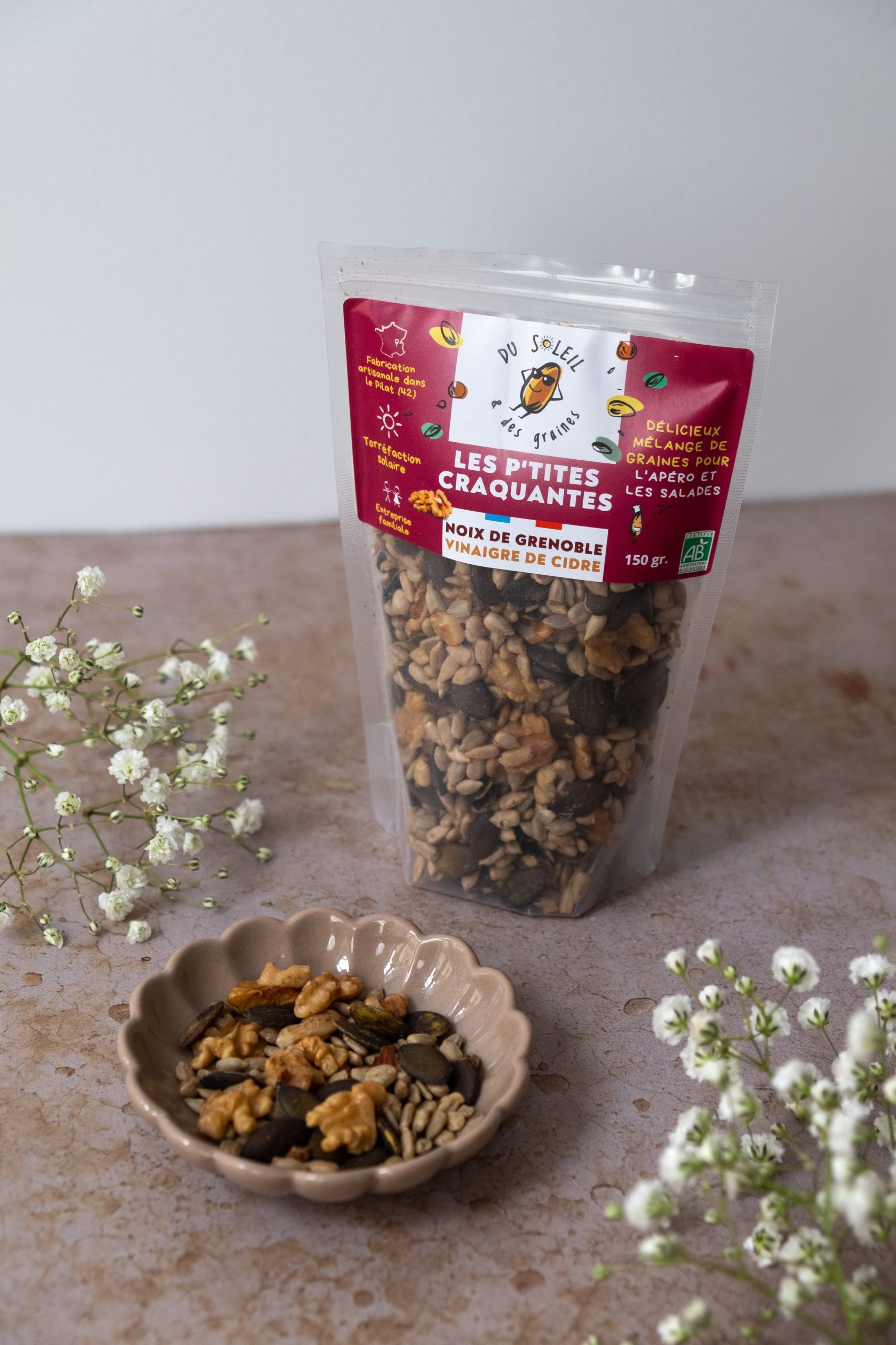 Les P'tites Craquantes Noix (sachet 150g)